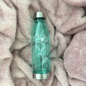 Vinyled Floral Water Bottle